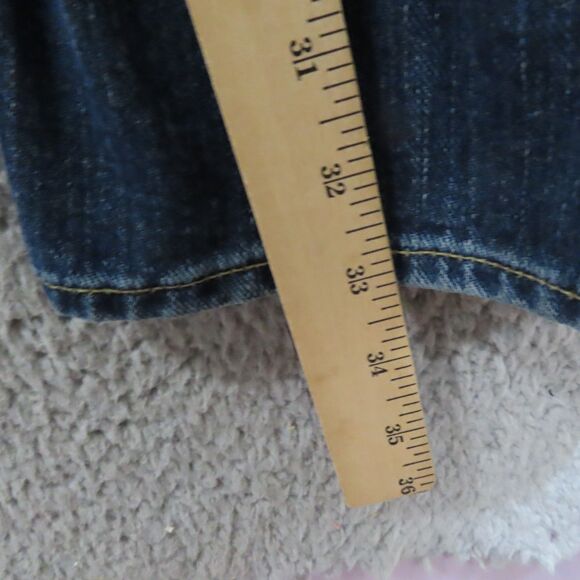 Polo Ralph Lauren Jeans Mens 36x34 Blue Cortland 300 Straight Leg Denim Preppy - Picture 10 of 13